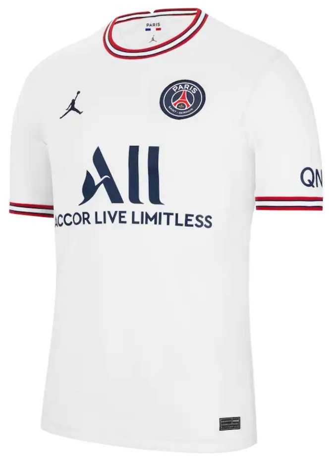 Camisa IV PSG 2021 2022 Air Jordan oficial